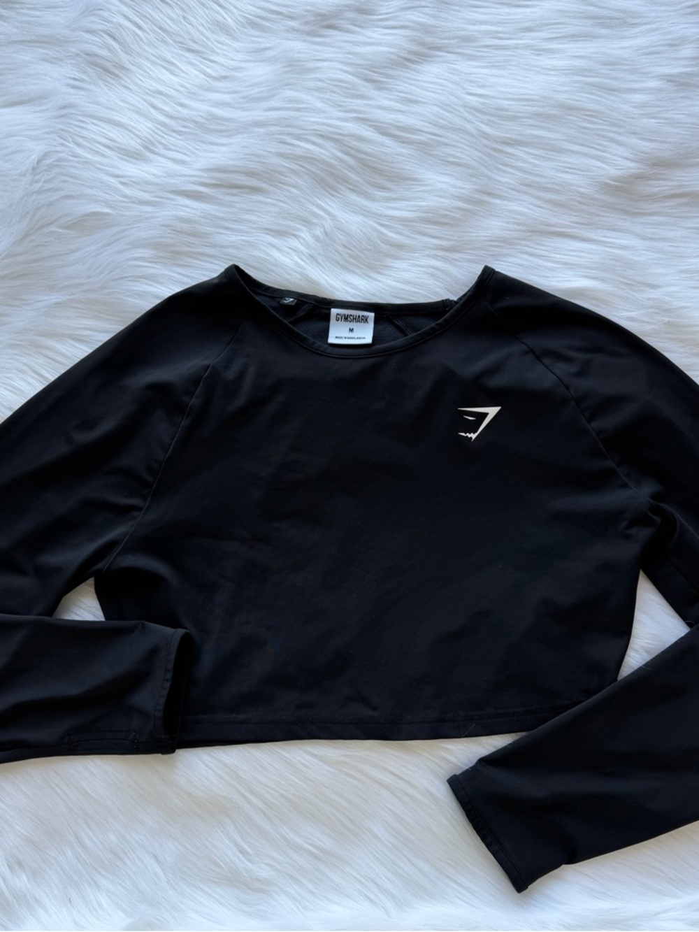 ❌SOLD❌Gymshark cropped long sleeve athletic top